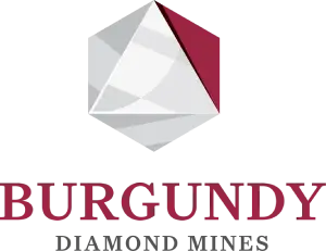 Burgundy Diamonds Mine Logo