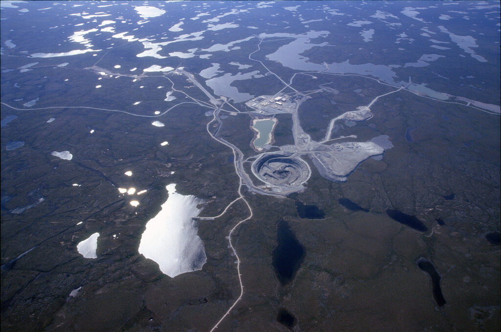 Canada's first diamond mine